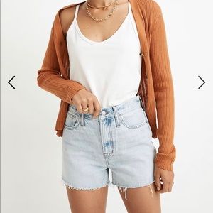 Madewell The Perfect Jean Short. Size 27